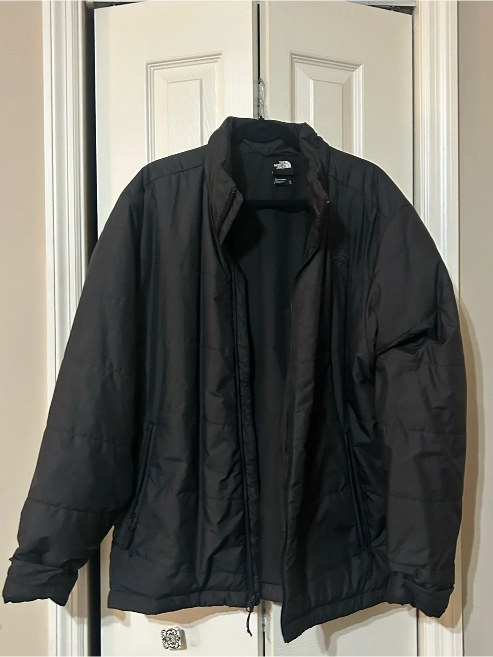 The North Face Men's Black Quilted Puffer Jacket